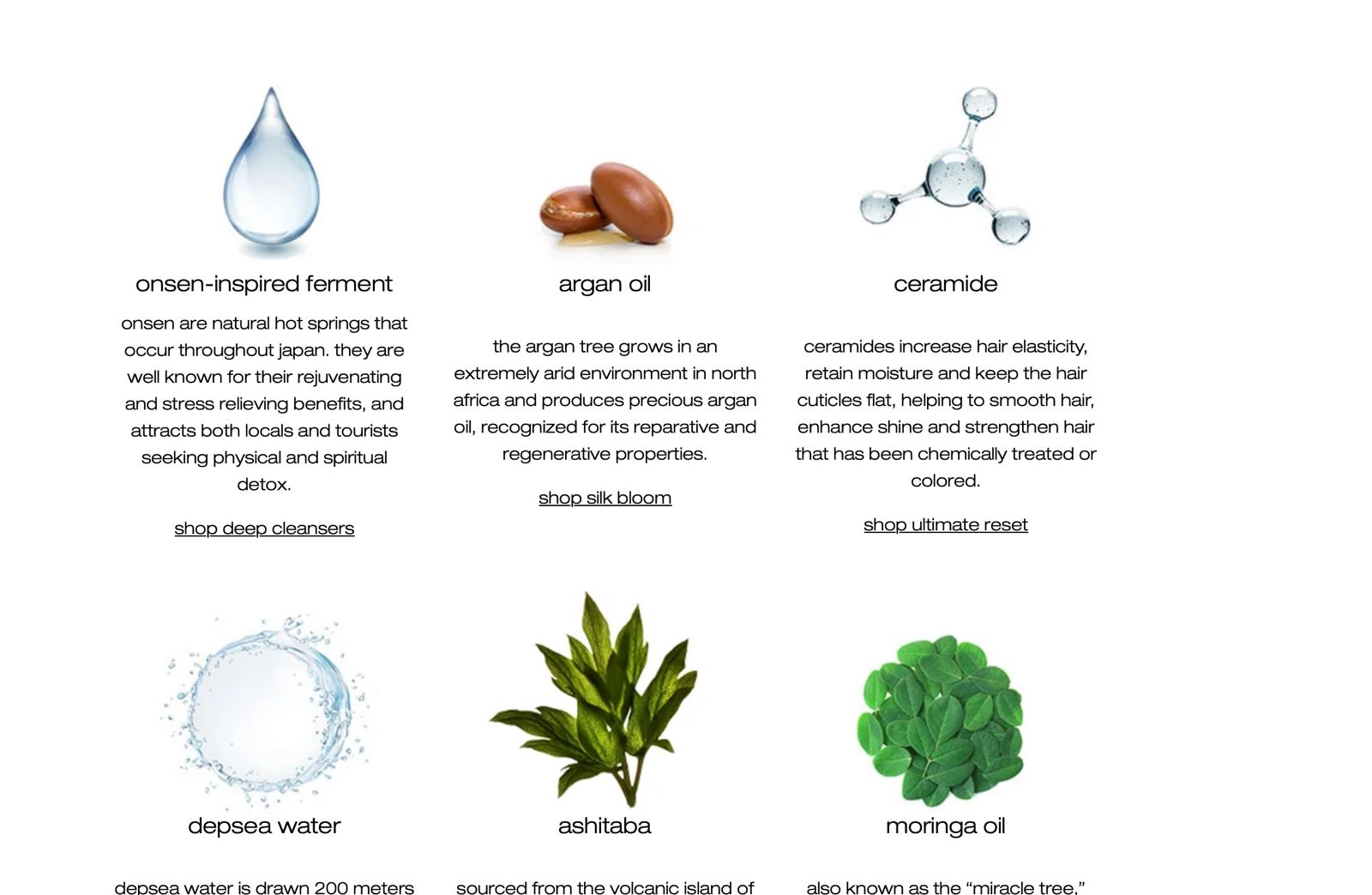 Ingredient samples